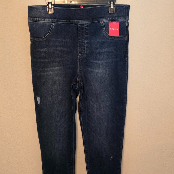 SPANX Pants - Spanx Women's Distressed Denim Leggings